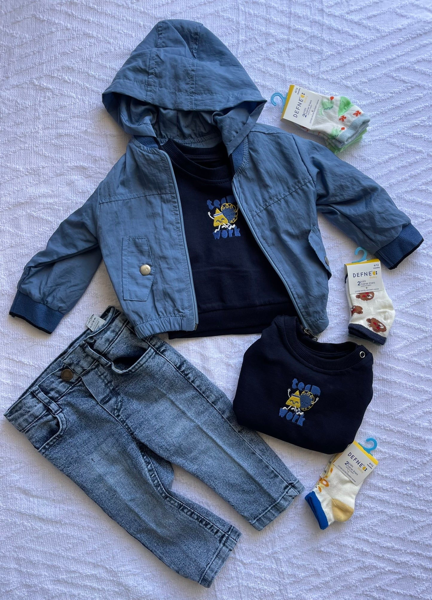 Ensemble 3 pieces Jacket+tricot+pantalon