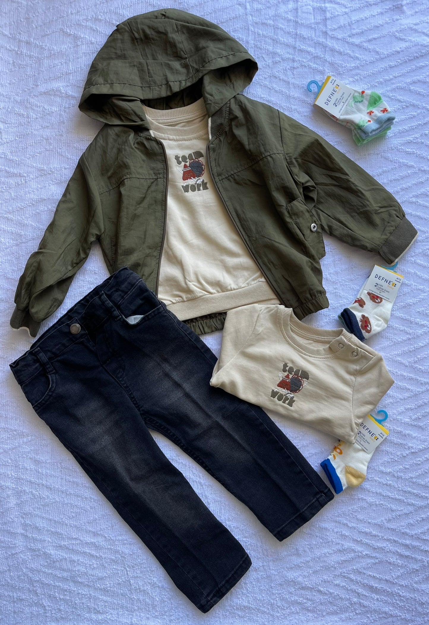 Ensemble 3 pieces Jacket+tricot+pantalon