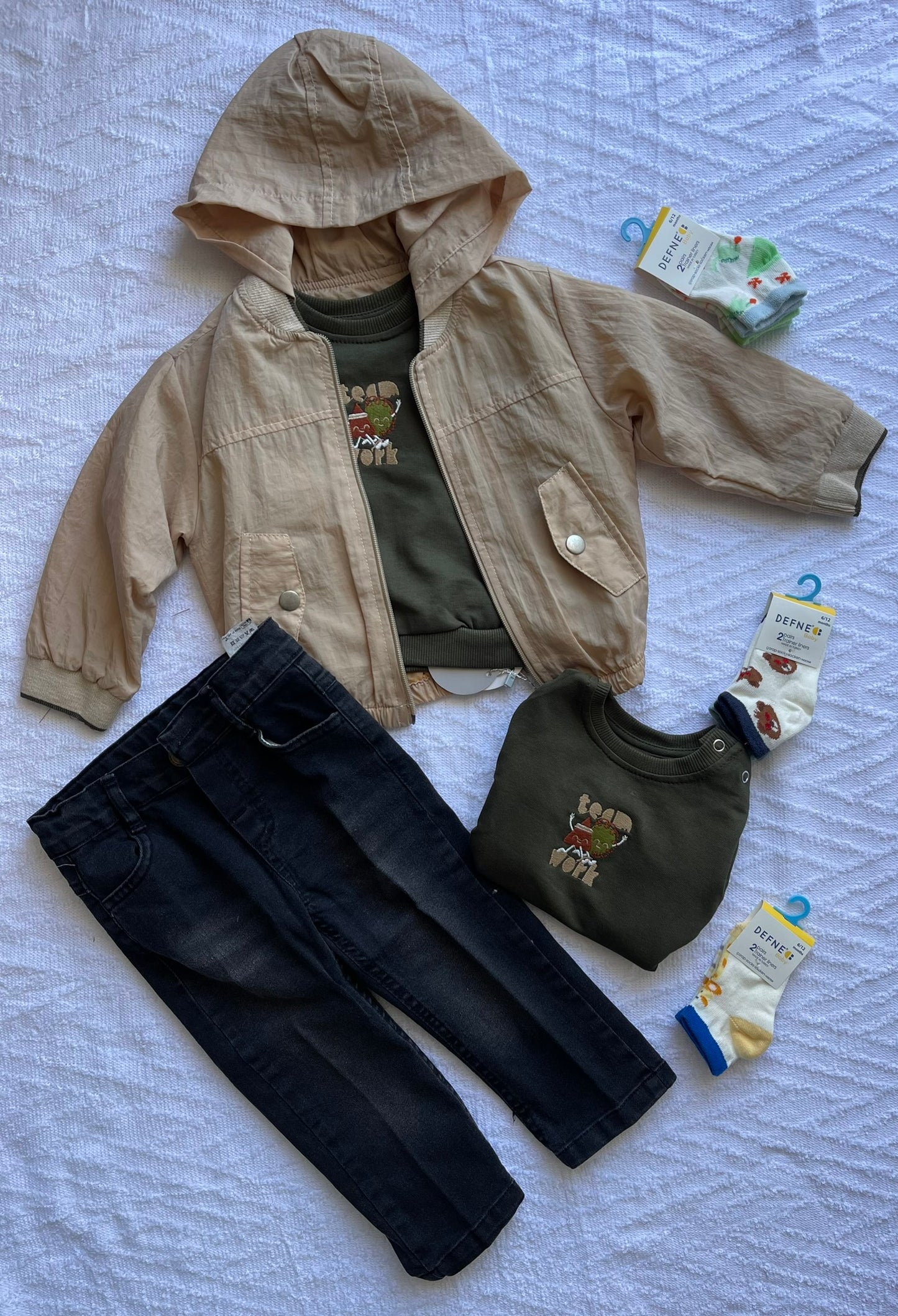 Ensemble 3 pieces Jacket+tricot+pantalon