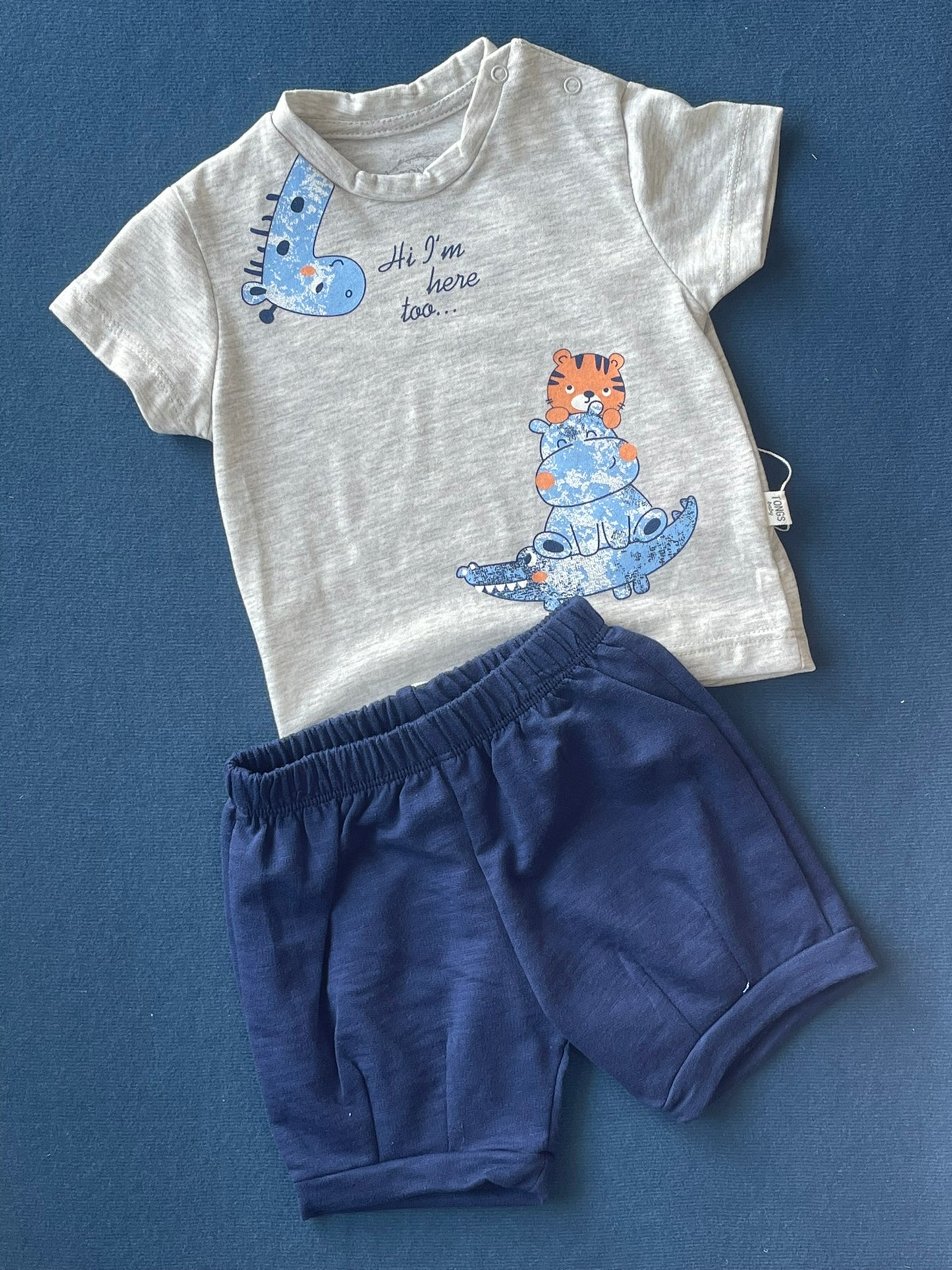Ensemble 2 pièces coton Tshirt+Short