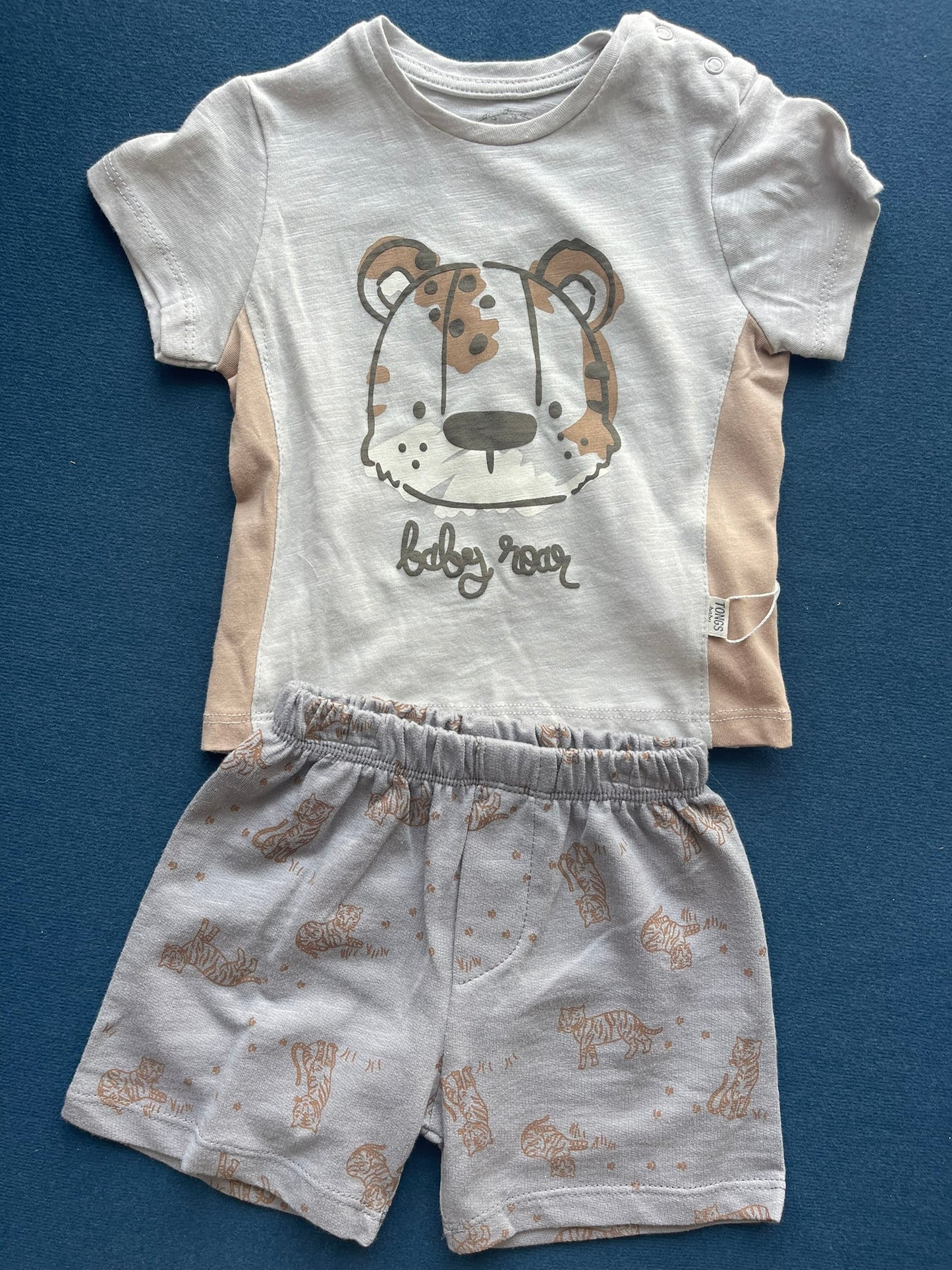Ensemble 2 pièces coton Tshirt+Short