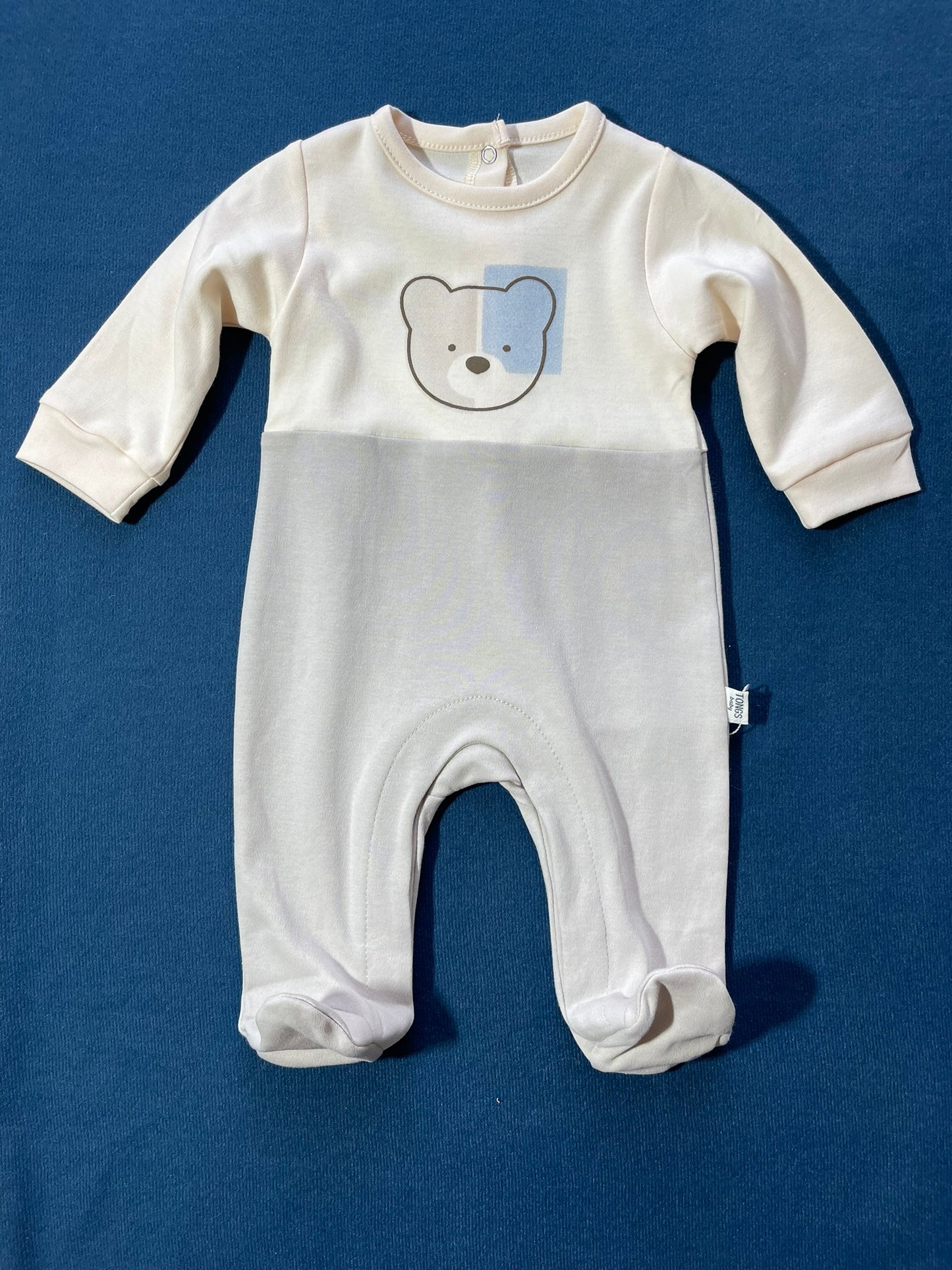 Grenouillère petit ours coton