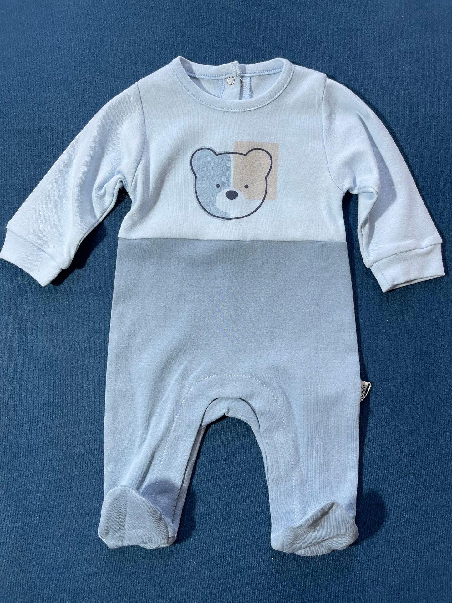 Grenouillère petit ours coton