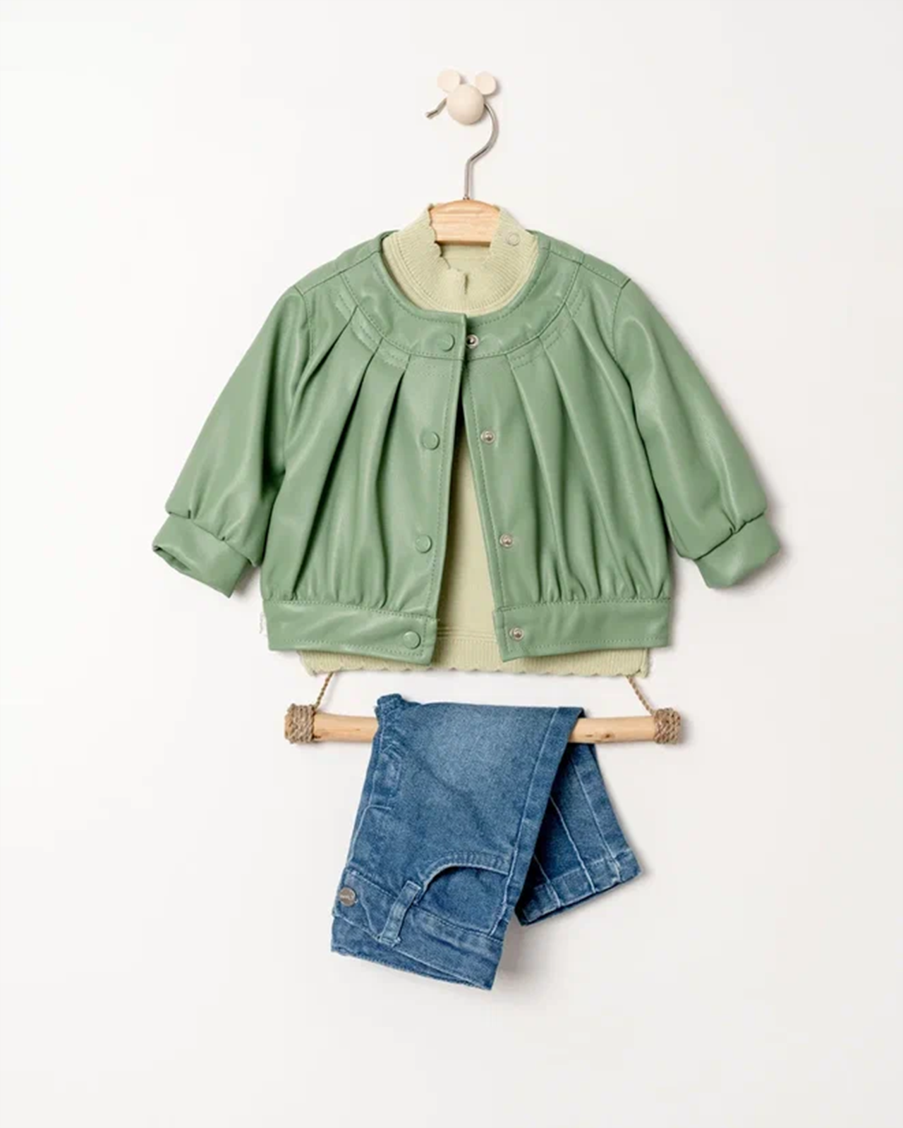 Ensemble 3 pieces Jacket+tricot+pantalon