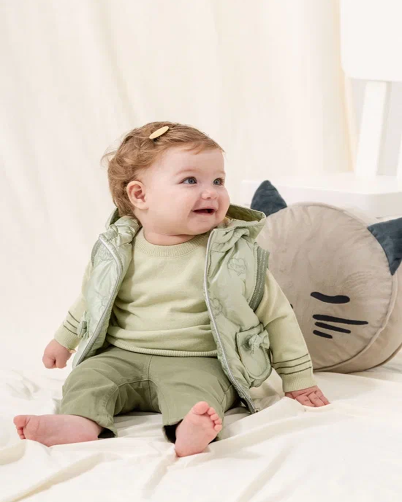 Ensemble 3 pieces Gilet+tricot+pantalon