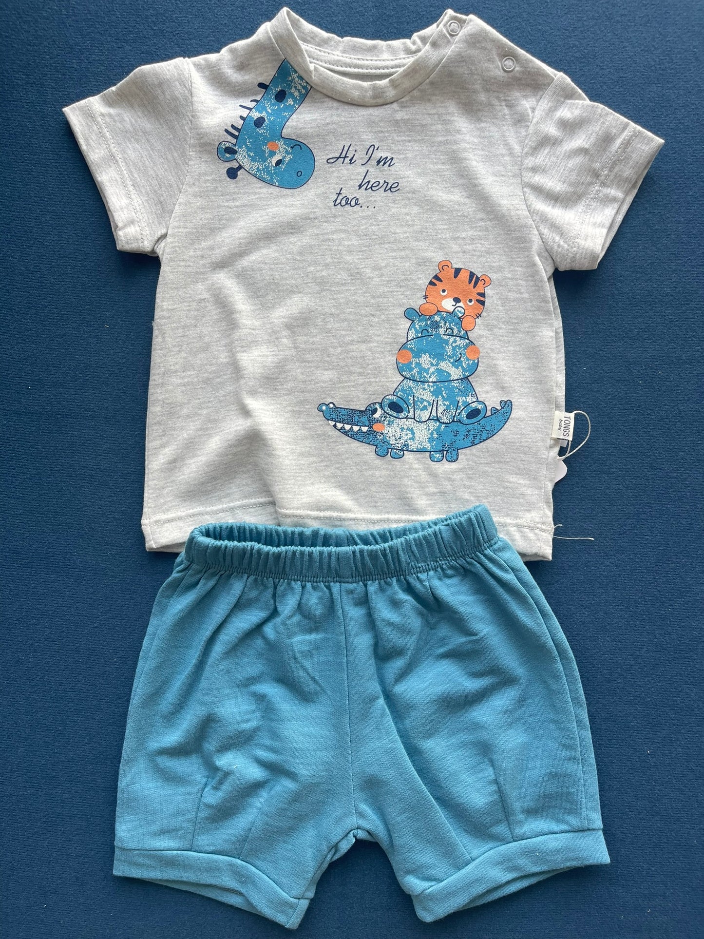 Ensemble 2 pièces coton Tshirt+Short