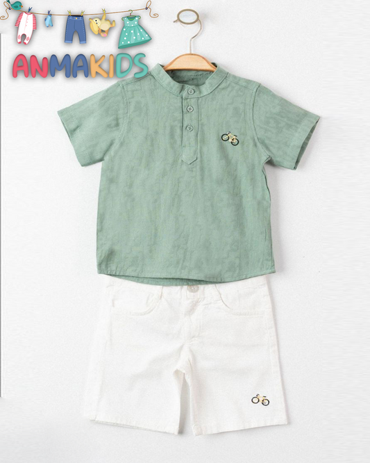 Ensemble 2 pieces Chemise+Short