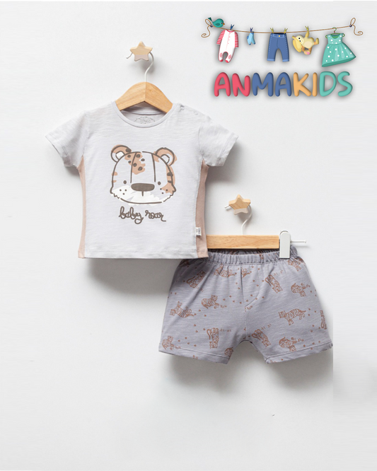Ensemble 2 pièces coton Tshirt+Short