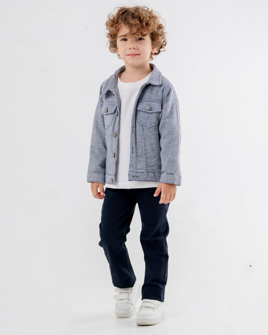 Ensemble 3 pieces Jacket+Pull+pantalon
