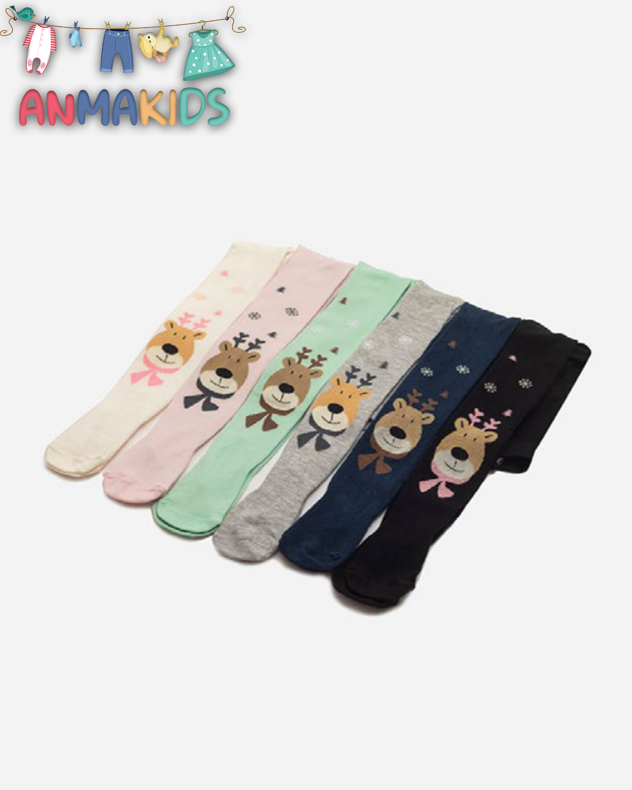 Collant petite gazelle 80% coton